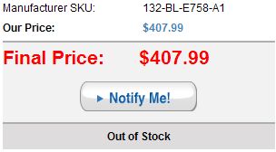EVGA x58 SLI FTW price